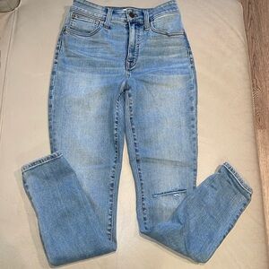 Madewell High Rise Skinny Jeans